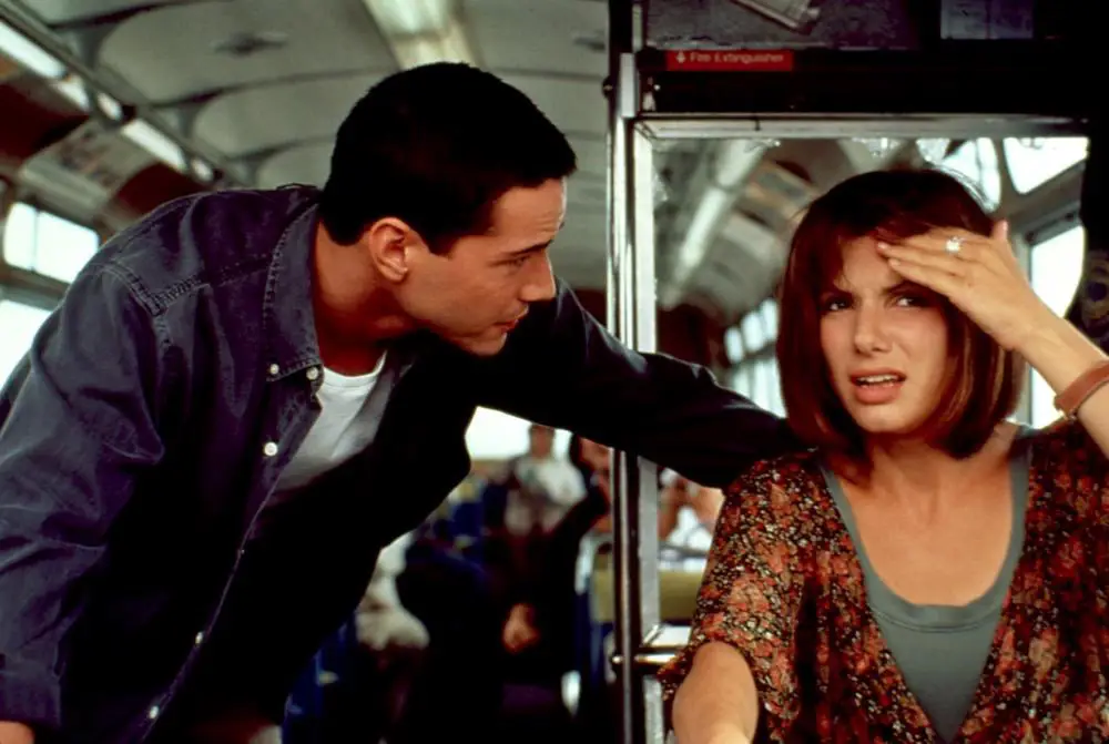 Sandra Bullock dalam film Speed