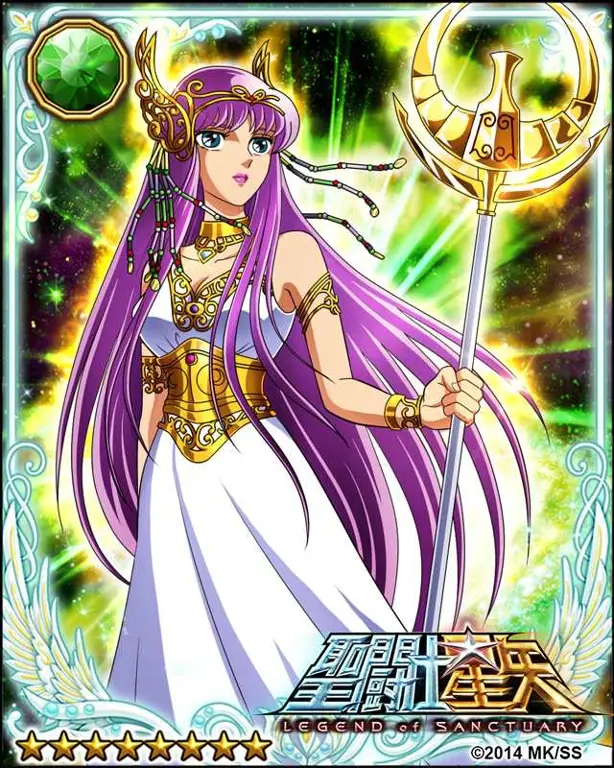 Athena dalam film Saint Seiya Legend of Sanctuary 2018