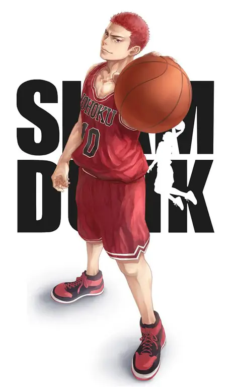 Hanamichi Sakuragi, tokoh utama Anoboy Slam Dunk