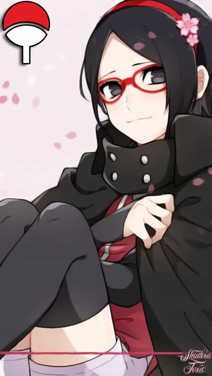 Sarada Uchiha dalam Manga Gaiden