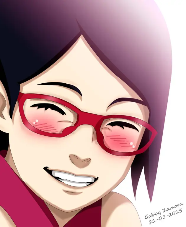 Sarada Uchiha dalam Naruto Gaiden