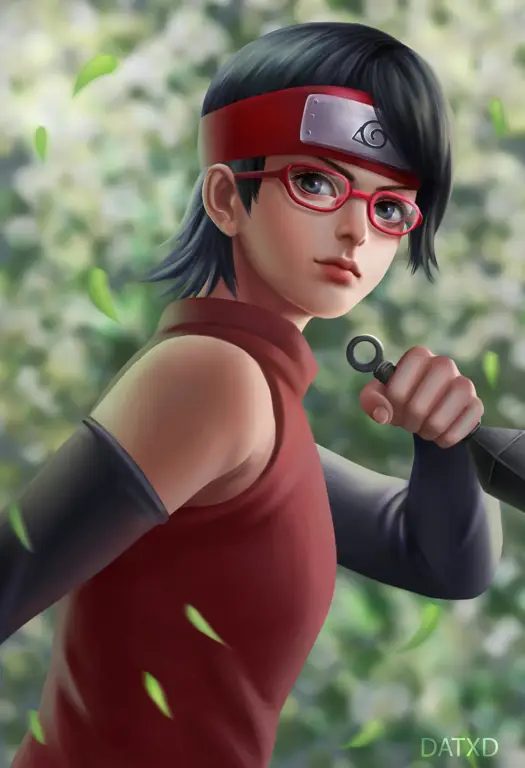 Sarada Uchiha, putri Sasuke dan Sakura