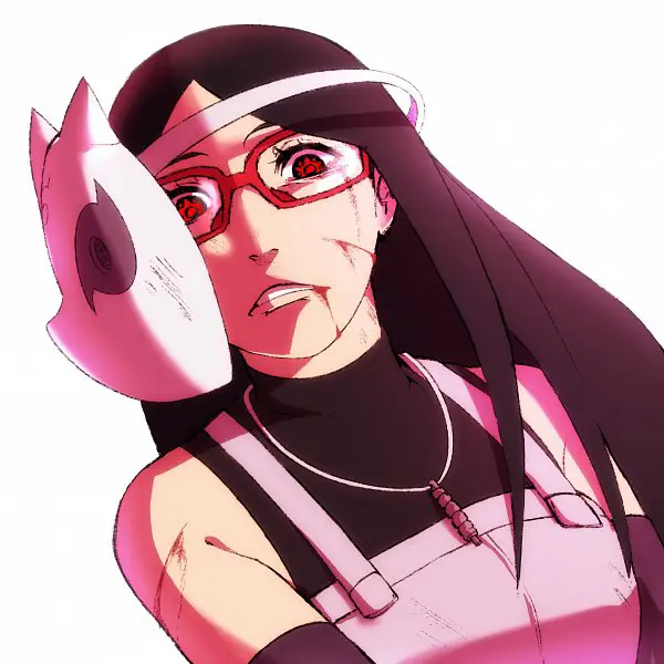 Sarada Uchiha memanggil makhluk Kuchiyose