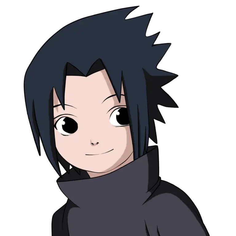 Gambar Sasuke Uchiha masih kecil