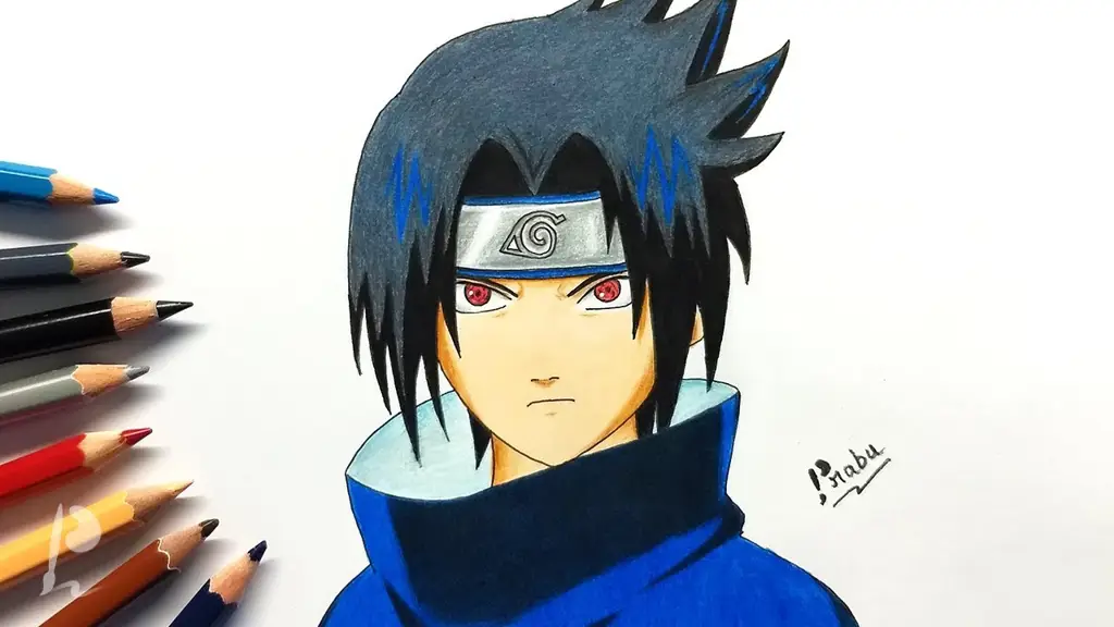 Ilustrasi Sasuke Uchiha