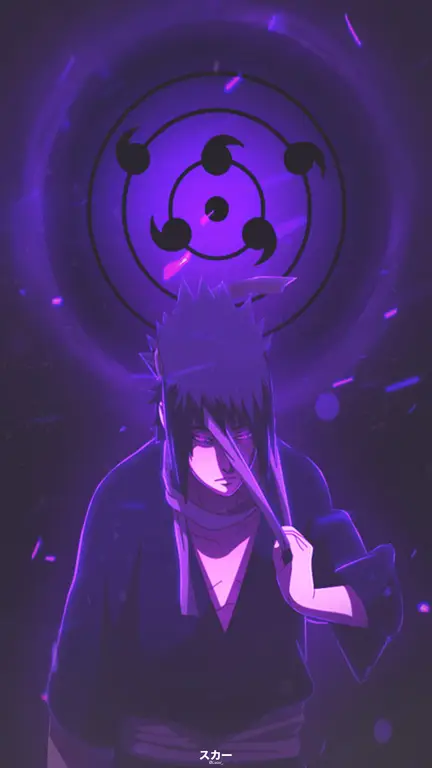 Sasuke dengan Rinnegan