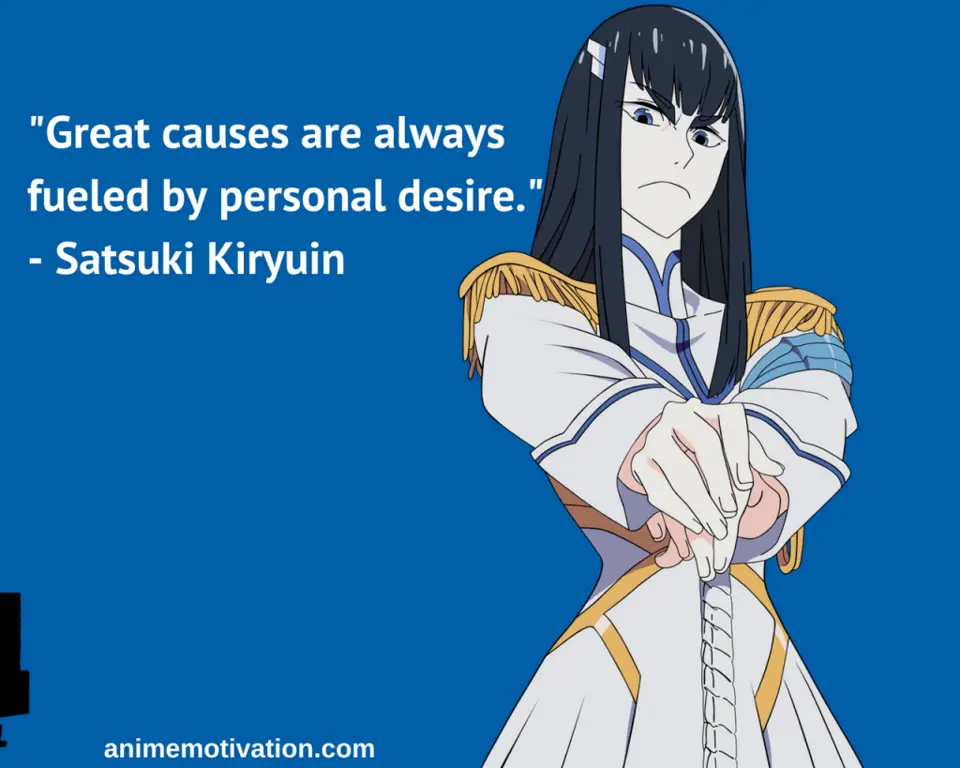 Gambar Satsuki Kiryuin, salah satu karakter utama dalam Kill la Kill