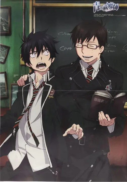 Rin dan Yukio Okumura dalam Ao no Exorcist