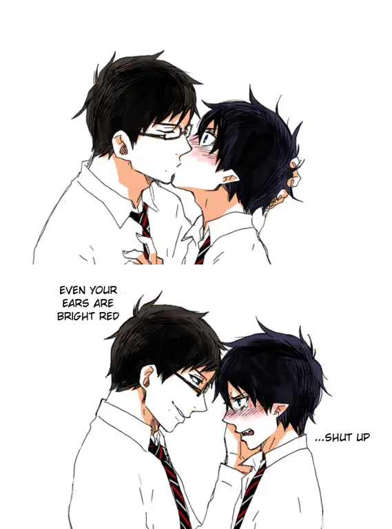 Rin dan Yukio Okumura, saudara kembar dalam Ao no Exorcist