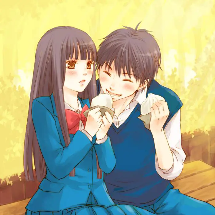 Gambar Sawako dan Kazehaya dari Kimi ni Todoke