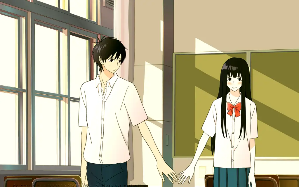 Gambar Sawako dan Kazehaya