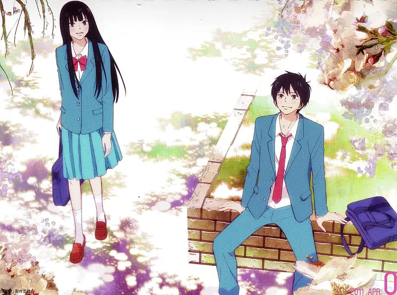 Gambar Sawako dan Kazehaya dari Kimi ni Todoke live action