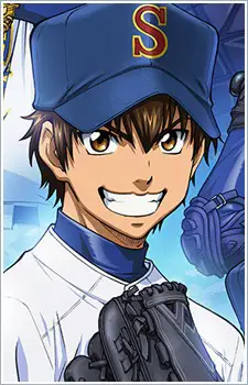 Gambar Sawamura Eijun, tokoh utama Diamond no Ace