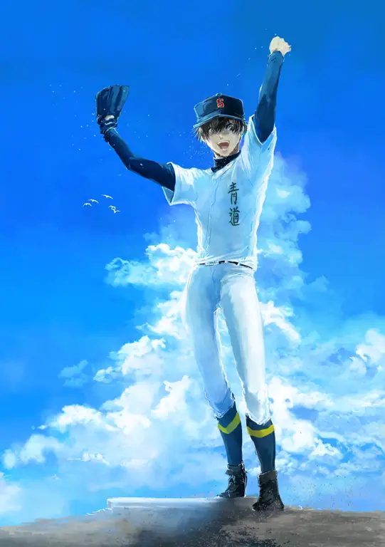 Sawamura Eijun dalam Diamond no Ace Act 3