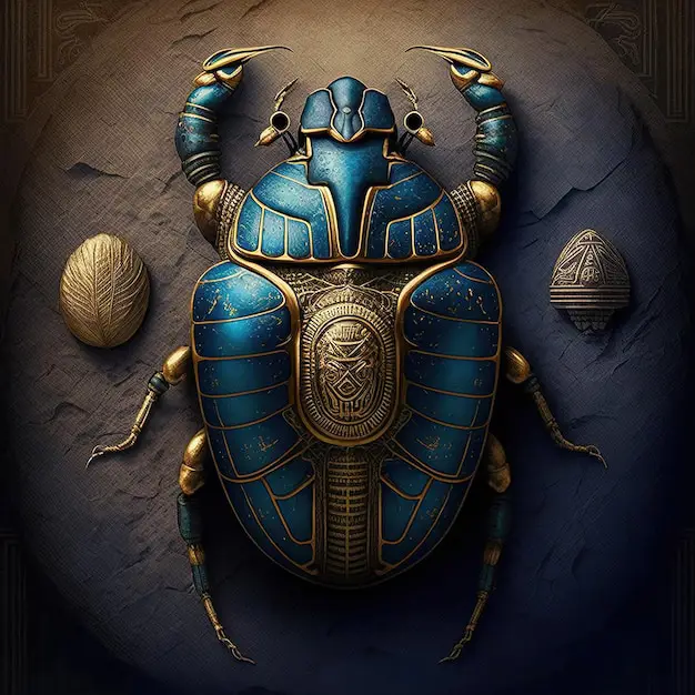 Kumbang Scarab Mesir Kuno