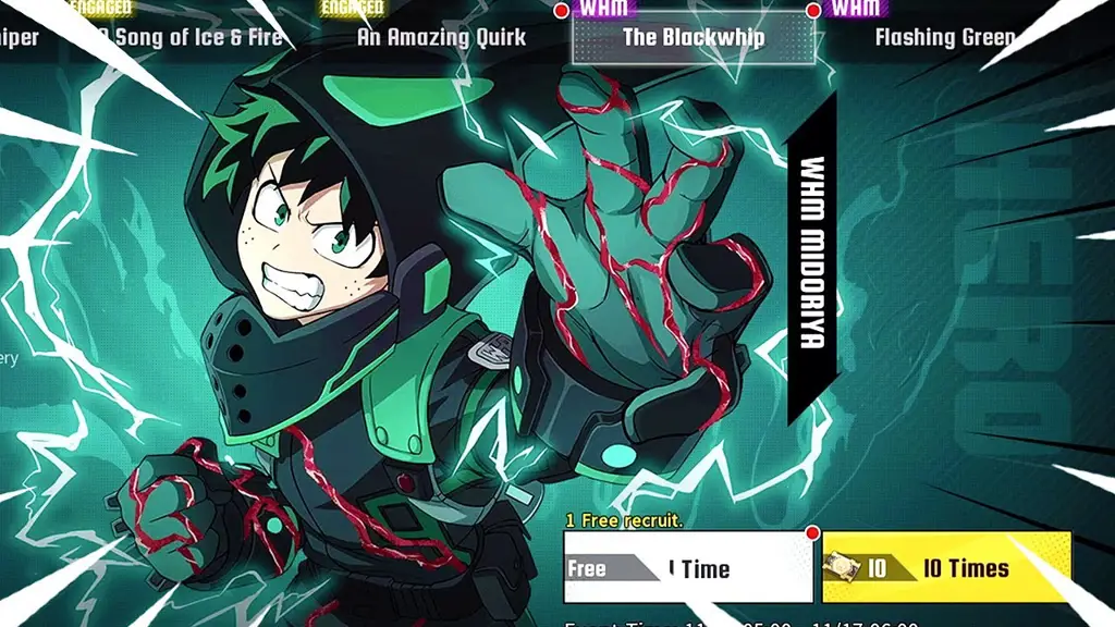 Screenshot adegan menegangkan dari My Hero Academia World Heroes Mission