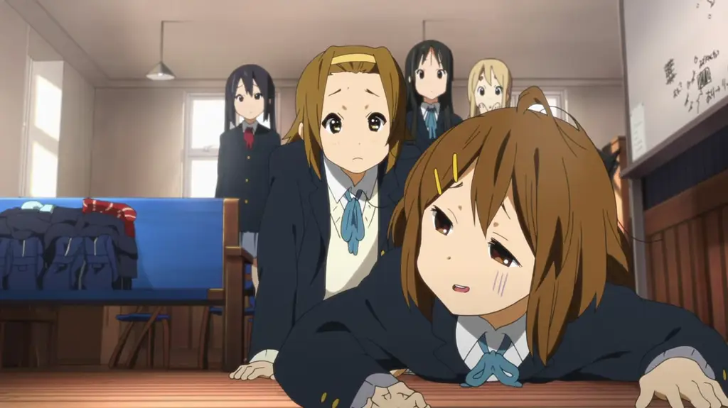 Screenshot adegan film K-On!