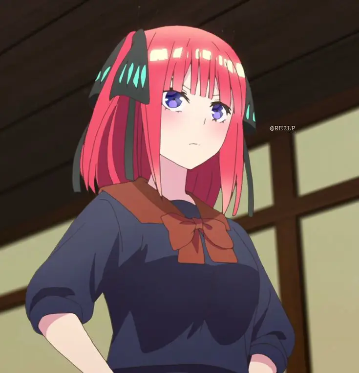 Screenshot adegan menarik dari anime Gotoubun no Hanayome