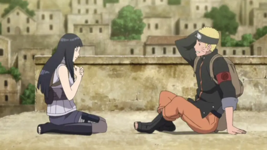 Screenshot adegan pertarungan Naruto The Last