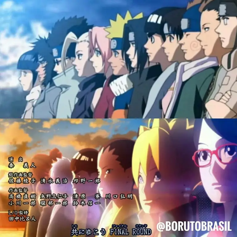 Adegan anime Boruto yang menarik