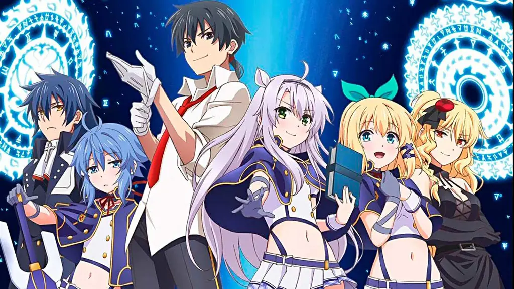 Adegan anime Rokudenashi Majutsu Koushi to Akashic Records