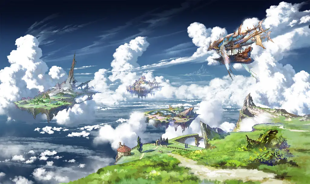 Gambar gameplay Grandblue Fantasy