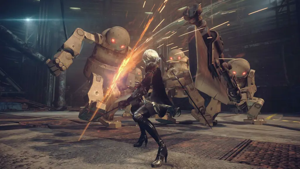 Gambar Screenshot Gameplay Nier Automata