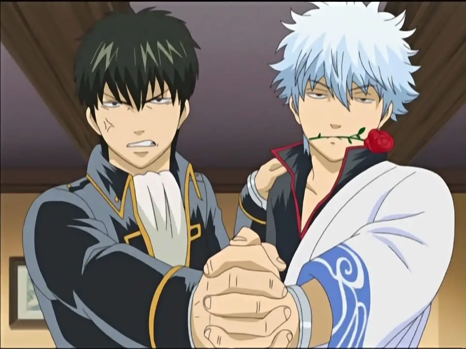 Screenshot adegan anime Gintama