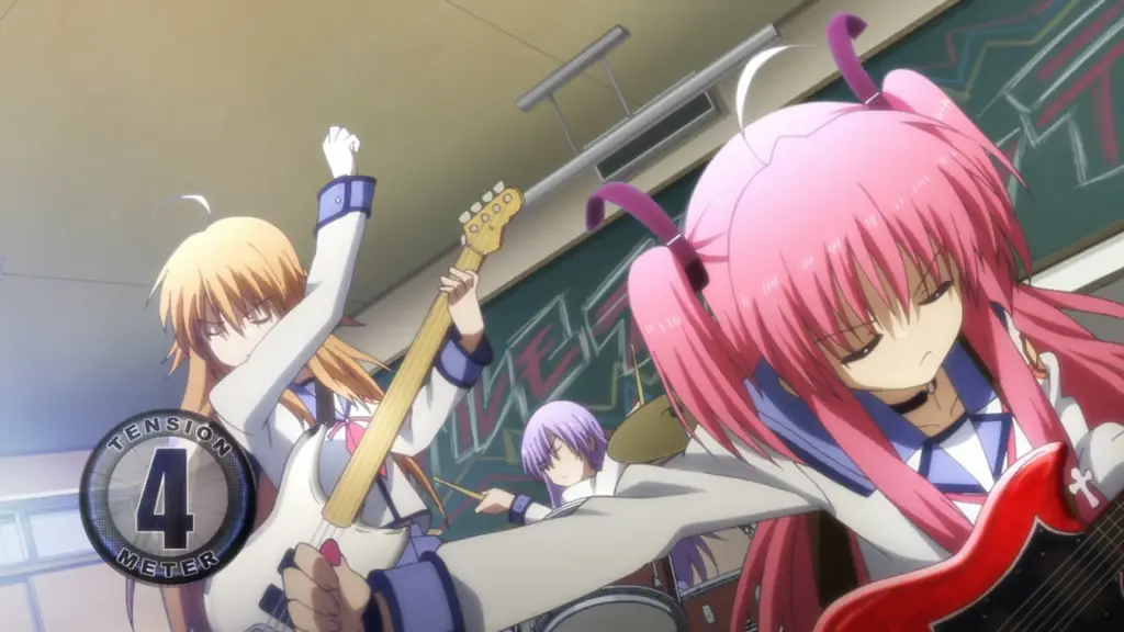 Screenshot adegan dari OVA Angel Beats!