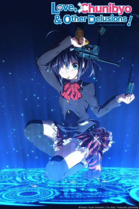 Screenshot adegan anime Chuunibyou