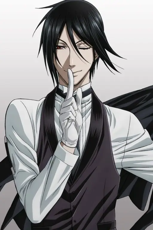 Gambar Sebastian Michaelis, sang butler