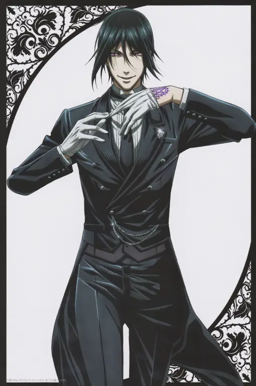 Gambar Sebastian Michaelis dari Black Butler