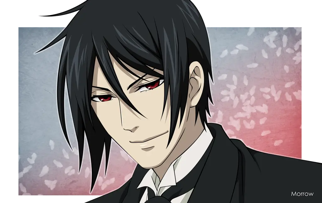 Gambar Sebastian Michaelis dari Black Butler