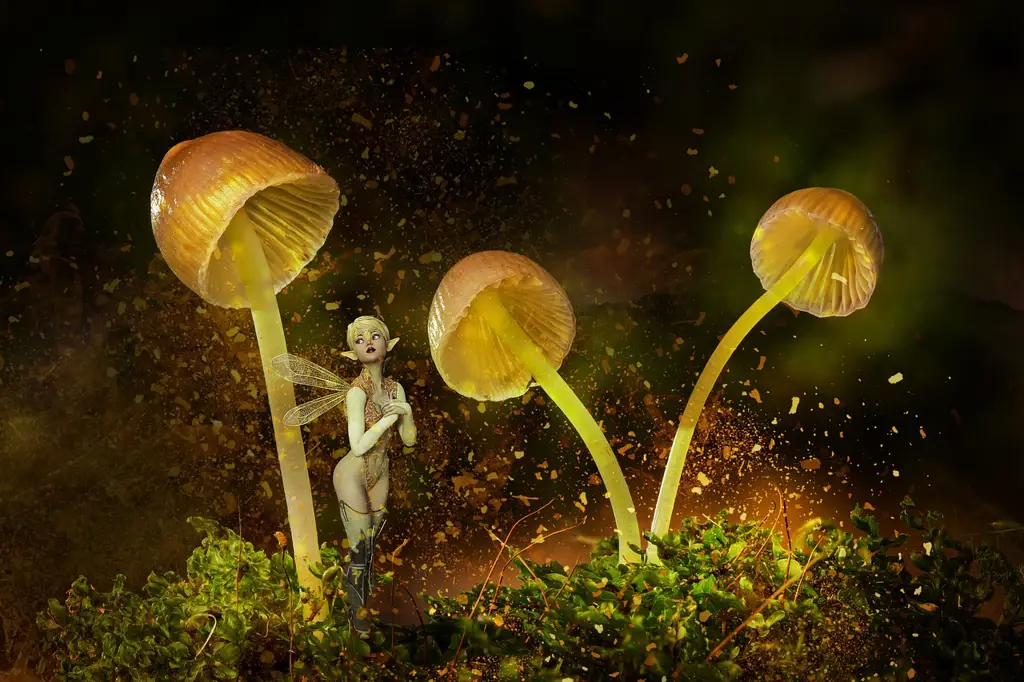 Sebuah gambaran Mushi yang unik dan indah Mushi, makhluk misterius dalam anime Mushishi