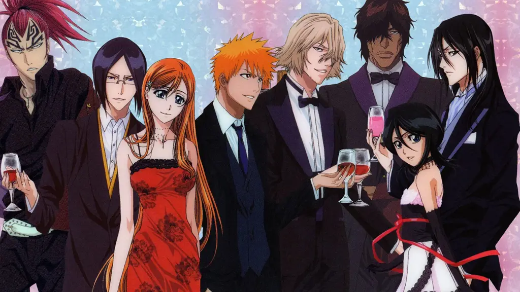 Sebuah grup karakter anime Sebuah grup karakter anime