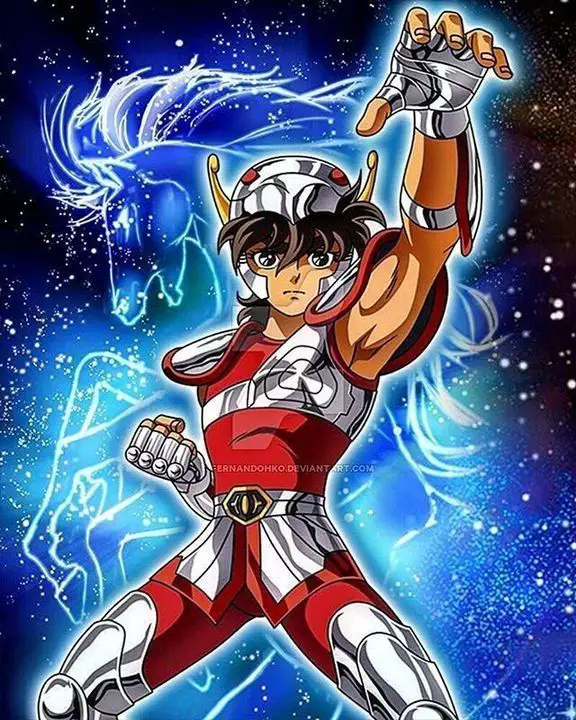 Seiya, sang protagonis utama dalam film Saint Seiya Legend of Sanctuary