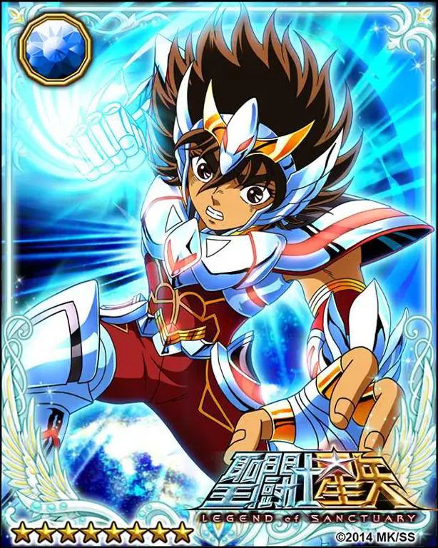 Seiya dan Pegasus, tokoh utama Saint Seiya