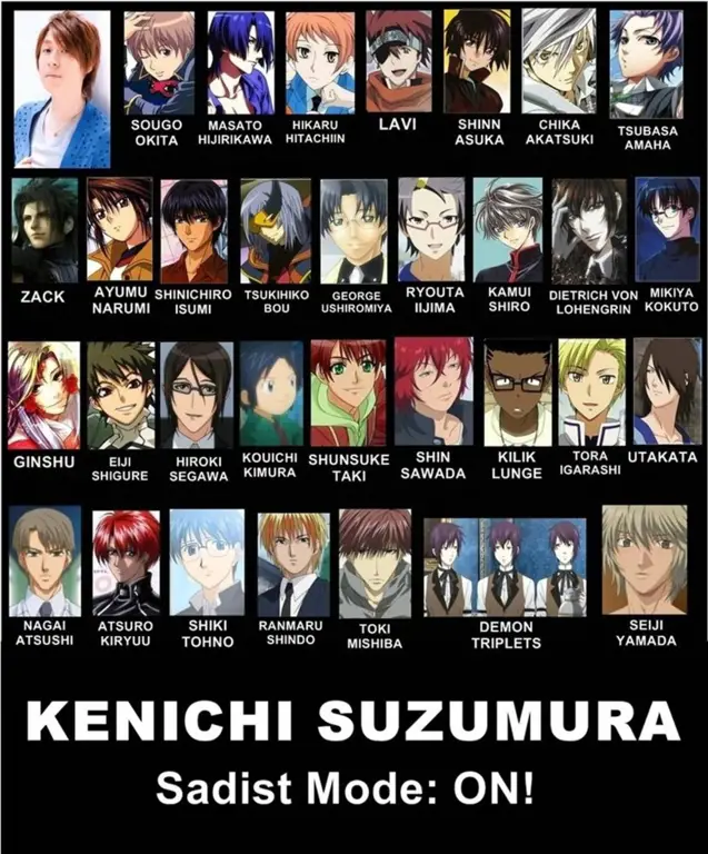 Gambar seiyuu Jepang terkenal