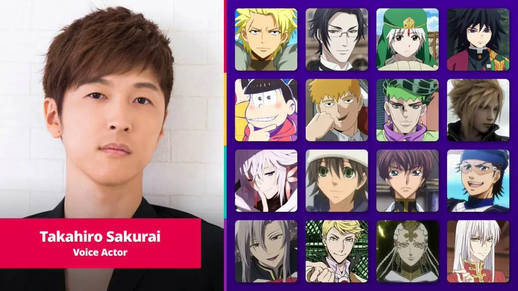 Gambar seiyuu terkenal bersama karakter anime yang mereka suarakan