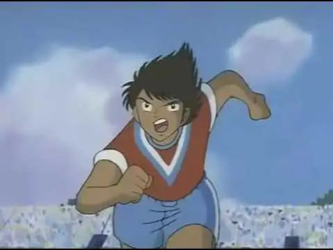 Gambar selebrasi gol Captain Tsubasa