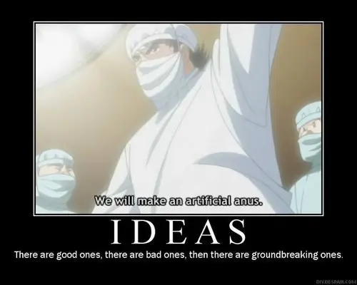 Poster motivasi dari anime