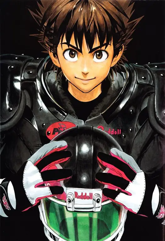 Gambar Sena Kobayakawa, karakter utama Eyeshield 21