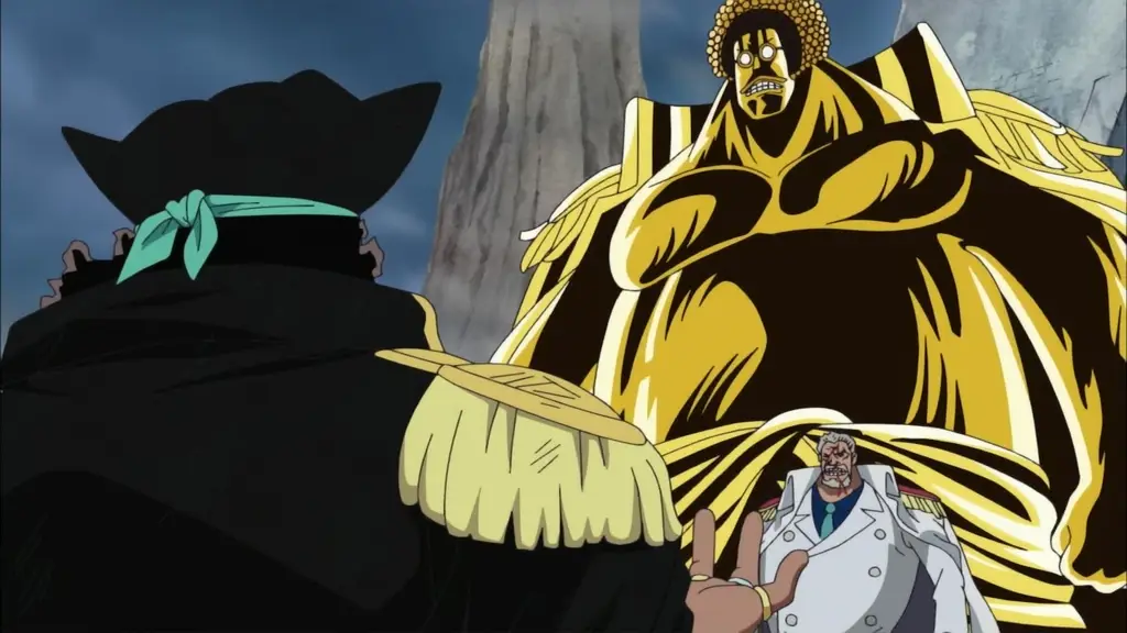 Sengoku dalam wujud Buddha di One Piece