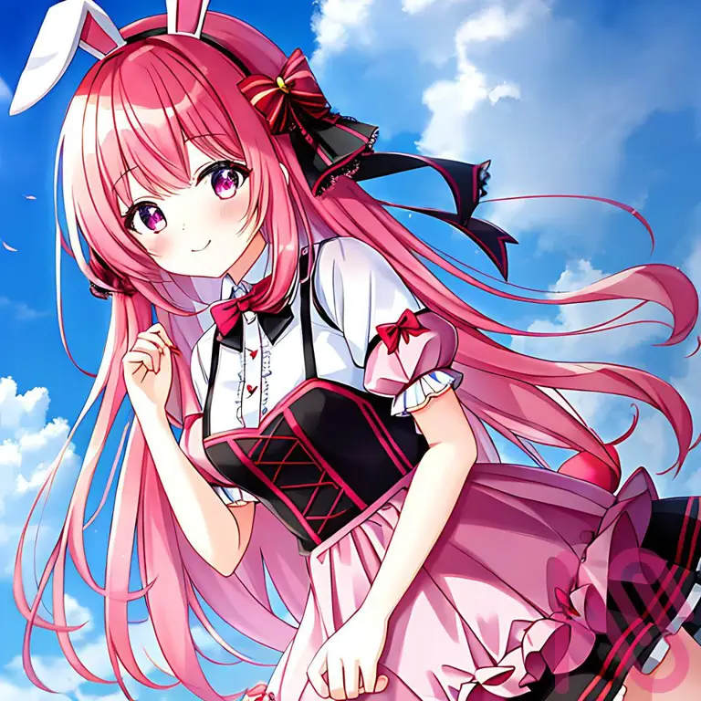 Seni Anime Hentai Milk Ilustrasi seni anime hentai milk