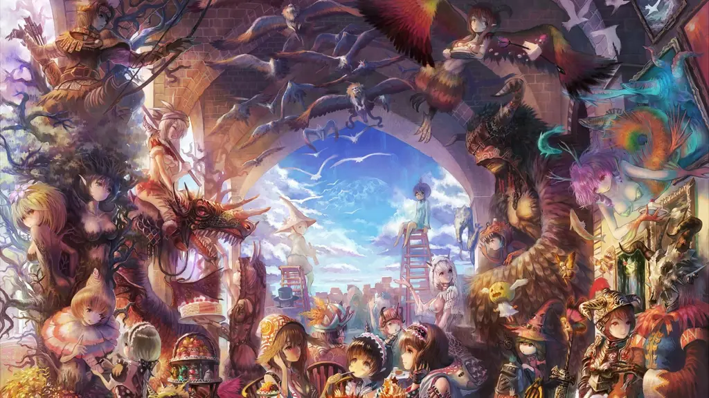 Seni Anime yang Aman untuk Ditonton Gambar seni anime yang aman