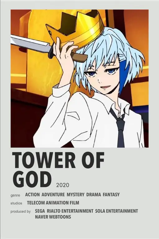 Karya seni utama anime Tower of God