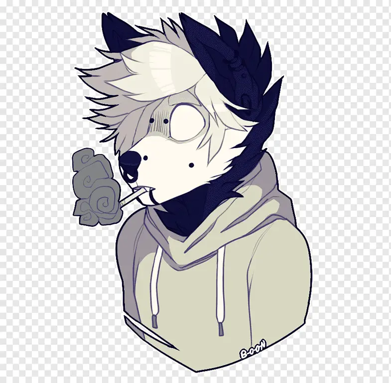Ilustrasi seni furry