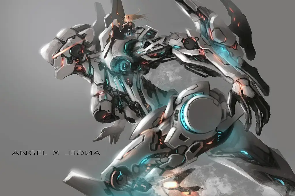 Gambar seni hentai mecha anime