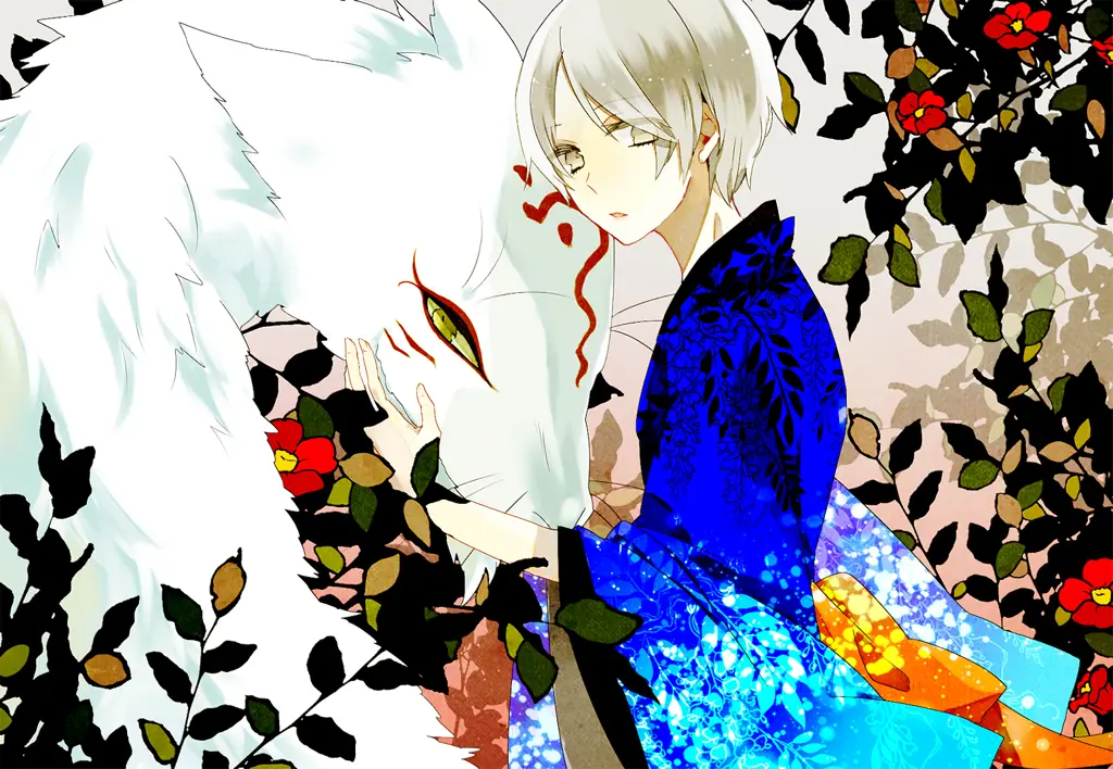 Ilustrasi seni dari anime Natsume Yuujinchou