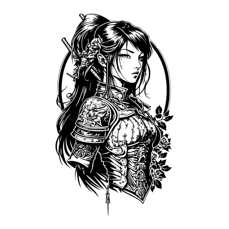Seni samurai dengan sentuhan sensual